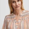 Blouse with long sleeve