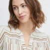 Blouse with long sleeve